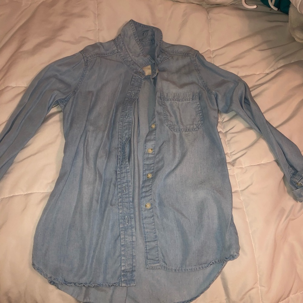 Blue Denim Flannel.